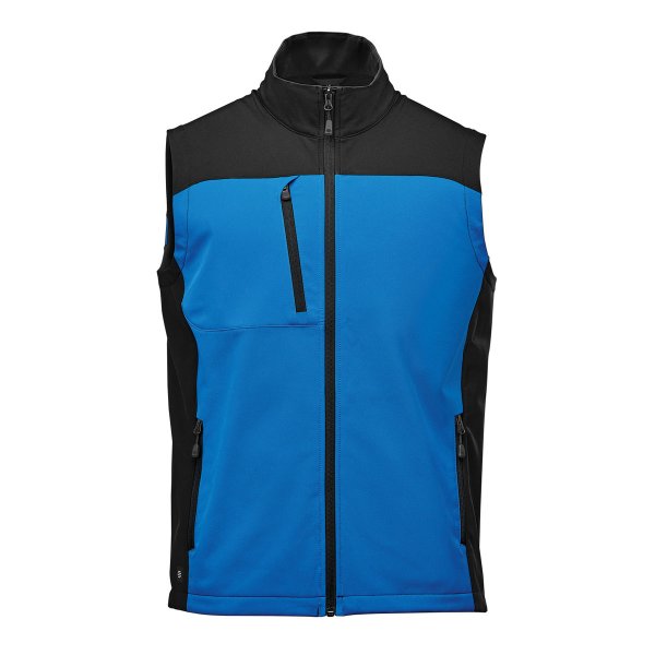 Zoom bild av Men's Cascades Softshell Vest, azur/black