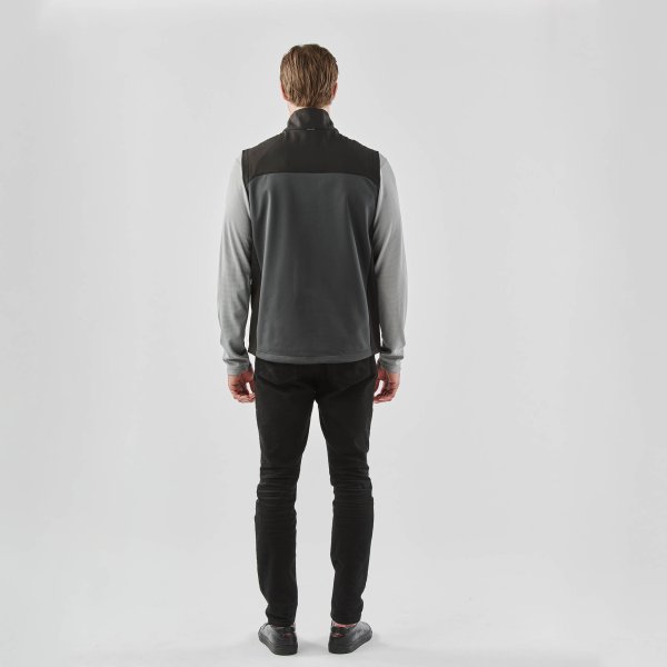 Zoom bild av Men's Cascades Softshell Vest, dolphin/black