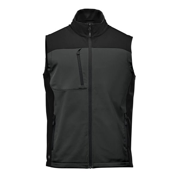 Zoom bild av Men's Cascades Softshell Vest, dolphin/black