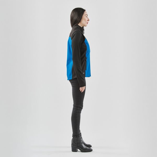 Zoom bild av Women's Cascades Softshell Vest, azur/black