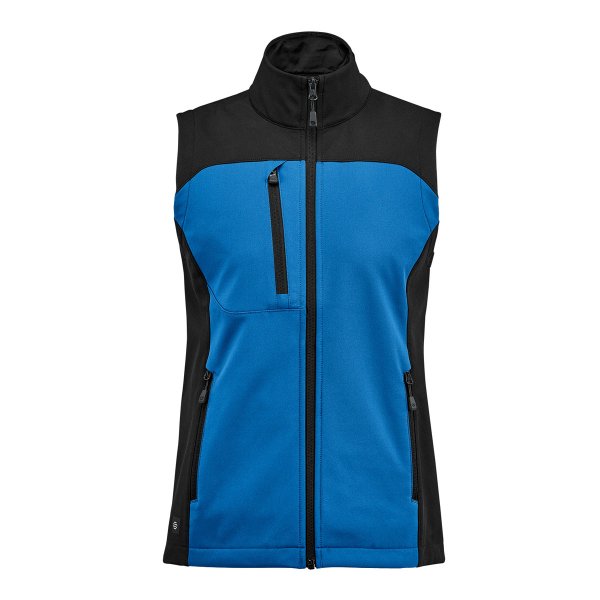 Zoom bild av Women's Cascades Softshell Vest, azur/black