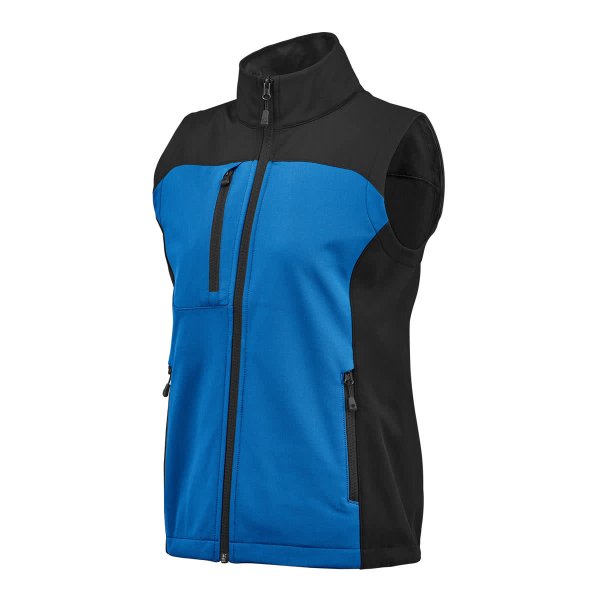 Zoom bild av Women's Cascades Softshell Vest, azur/black