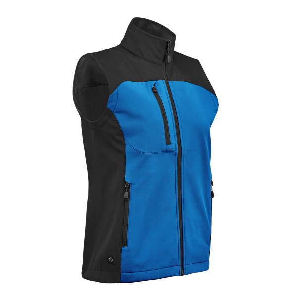 Zoom bild av Women's Cascades Softshell Vest, azur/black