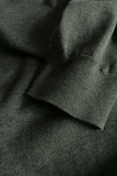 Zoom bild av Elegant 1/4-Zip, olive