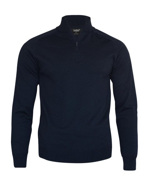 Zoom bild av Elegant 1/4-Zip, navy