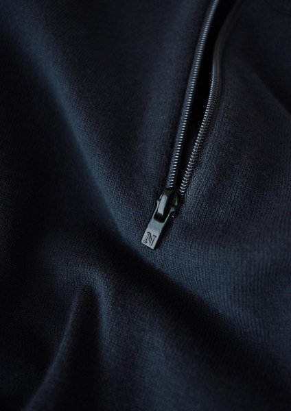 Zoom bild av Elegant 1/4-Zip, navy