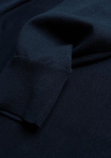 Zoom bild av Elegant round neck, navy