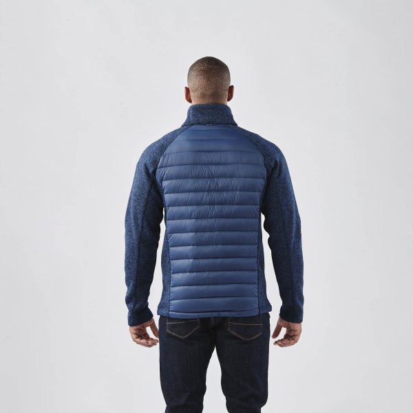 Zoom bild av Men's Narvik Hybrid Jacket, navy