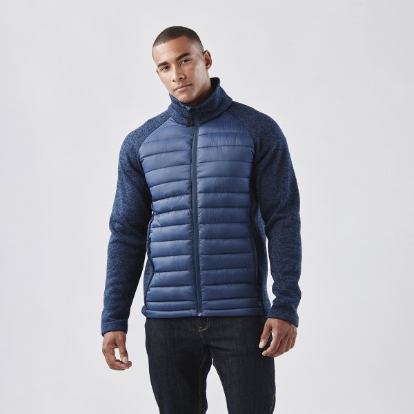 Zoom bild av Men's Narvik Hybrid Jacket, navy