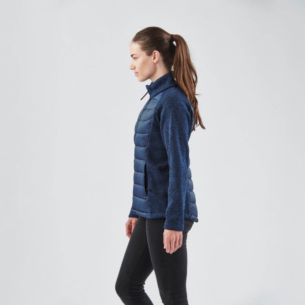 Zoom bild av Women's Narvik Hybrid Jacket, navy