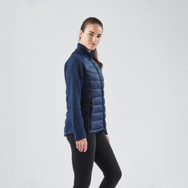 Zoom bild av Women's Narvik Hybrid Jacket, navy