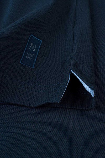 Zoom bild av Deluxe longsleeve polo, navy