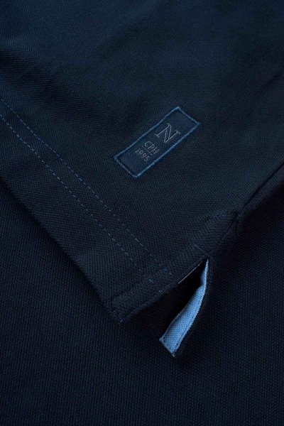 Zoom bild av Deluxe longsleeve polo, navy