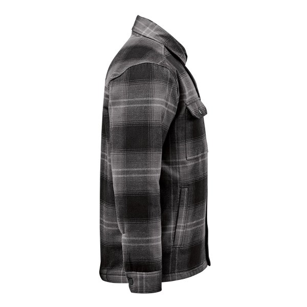 Zoom bild av Men's Highland Sherpa Lined Plaid Jacket, carbon