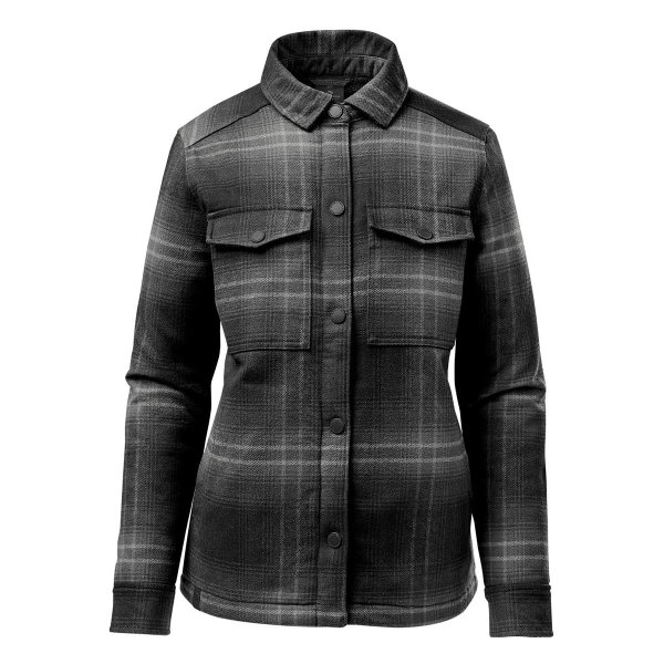 Zoom bild av Women's Highland Sherpa Lined Plaid Jacket, carbon