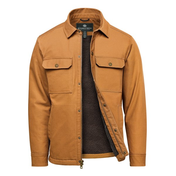 Zoom bild av Men’s Oxide Sherpa Lined Canvas Jacket, camel