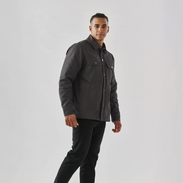 Zoom bild av Men’s Oxide Sherpa Lined Canvas Jacket, granite