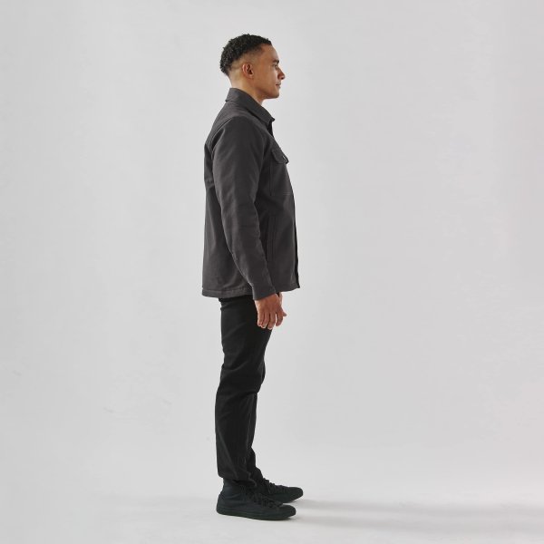 Zoom bild av Men’s Oxide Sherpa Lined Canvas Jacket, granite