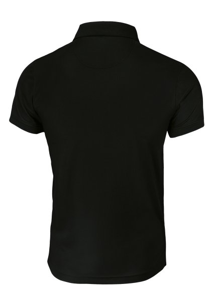 Zoom bild av Quick dry performance polo, black