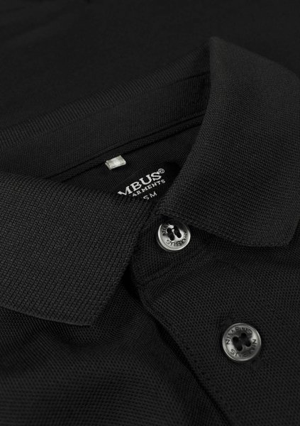 Zoom bild av Quick dry performance polo, black