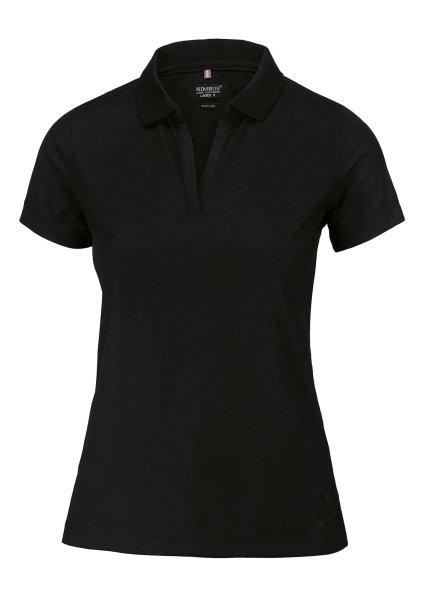 Zoom bild av Woman Quick dry performance polo, black