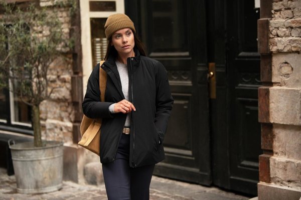 Zoom bild av Woman lightweight stretch jacket, black