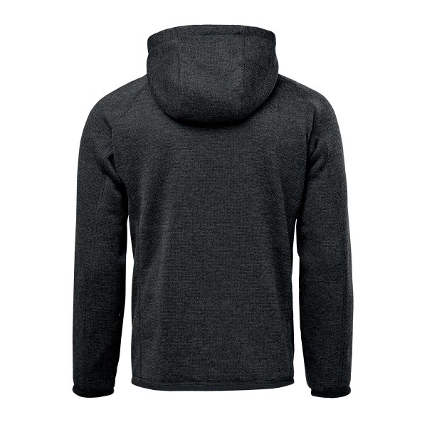 Zoom bild av Men's Avalante Full Zip Fleece Hoody, black heather