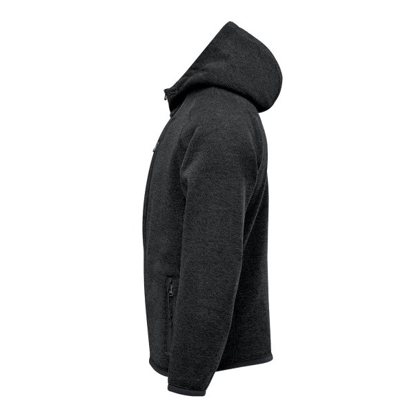 Zoom bild av Men's Avalante Full Zip Fleece Hoody, black heather