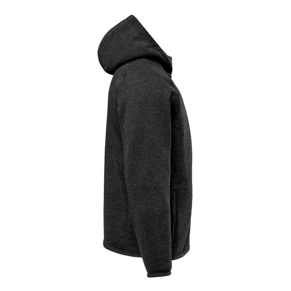 Zoom bild av Men's Avalante Full Zip Fleece Hoody, black heather