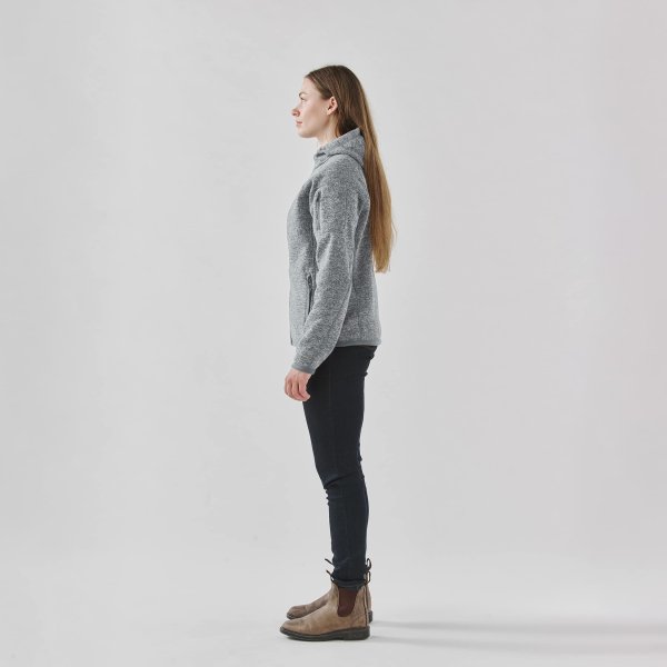 Zoom bild av Women's Avalante Full Zip Fleece Hoody, granite heather
