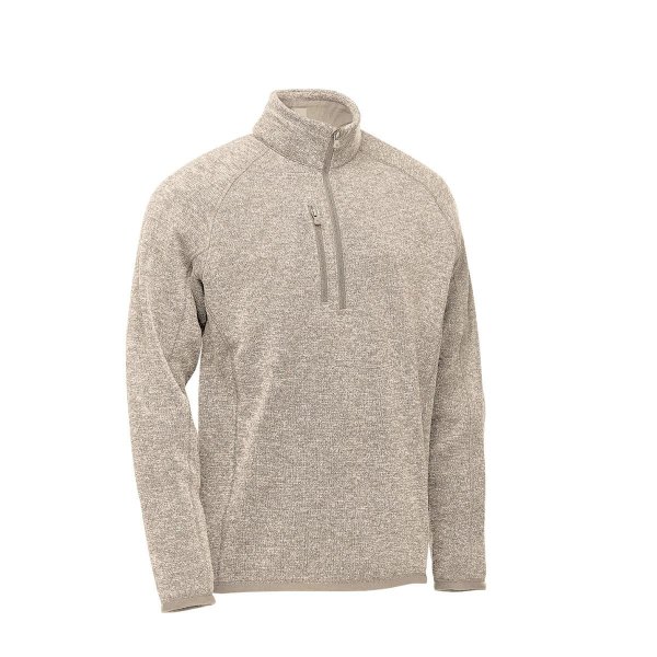 Zoom bild av Men's Avalante 1/4 Zip Pullover, oatmeal heather