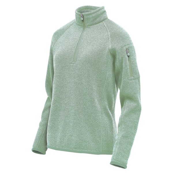 Zoom bild av Women's Avalante 1/4 Zip Pullover, ice blue heather