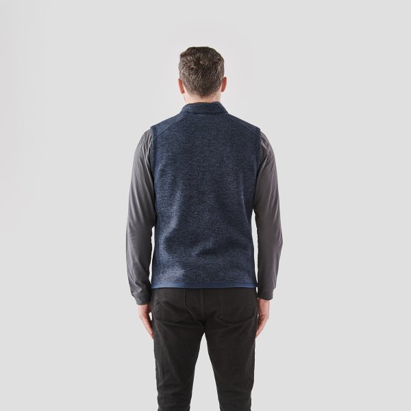 Zoom bild av Men's Avalante Full Zip Fleece Vest, navy heather