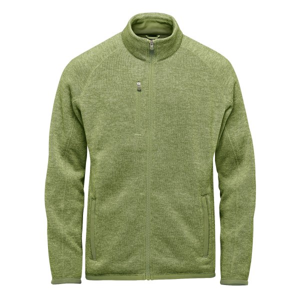 Zoom bild av Men's Avalante Full Zip Fleece Jacket, sage green heather