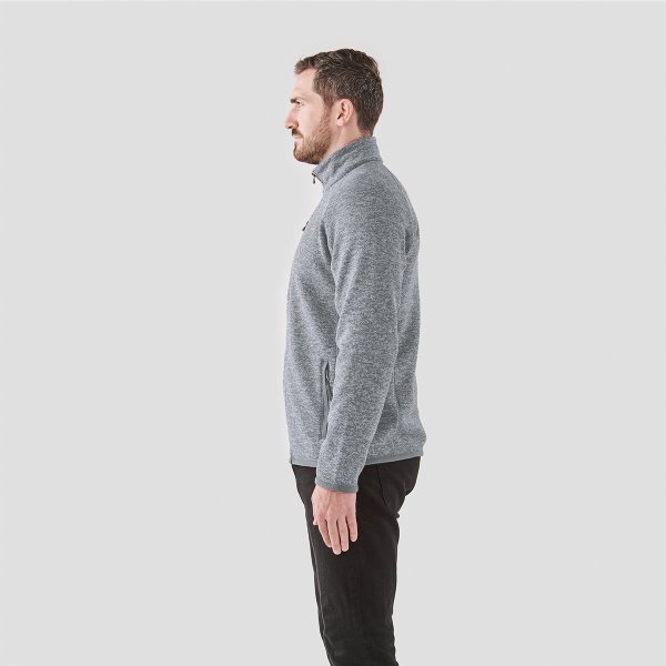 Zoom bild av Men's Avalante Full Zip Fleece Jacket, granite heather