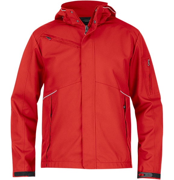Zoom bild av Softshell Jacket 3-layer, red