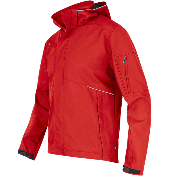 Zoom bild av Softshell Jacket 3-layer, red