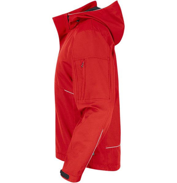 Zoom bild av Softshell Jacket 3-layer, red