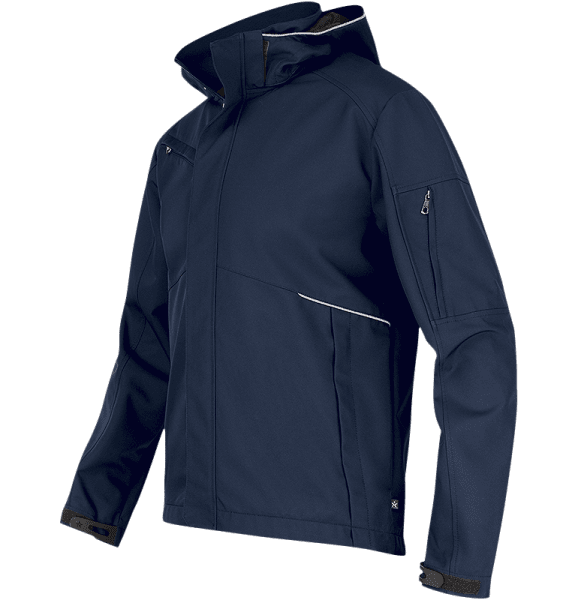 Zoom bild av Softshell Jacket 3-layer, navy