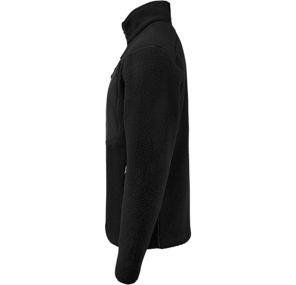 Zoom bild av Pile fleece jacket, black