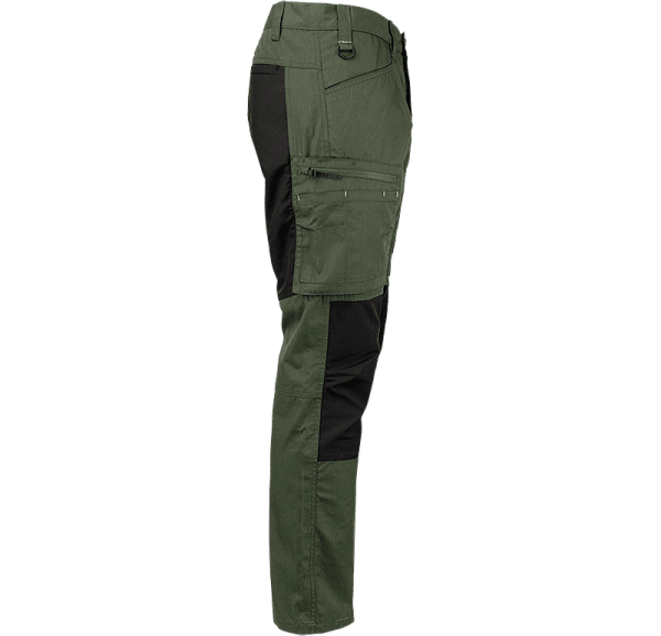 Zoom bild av Service Stretch Pants, green/black