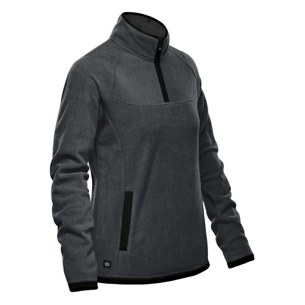 Zoom bild av Women's Shasta Tech Fleece 1/4 Zip, graphite/black