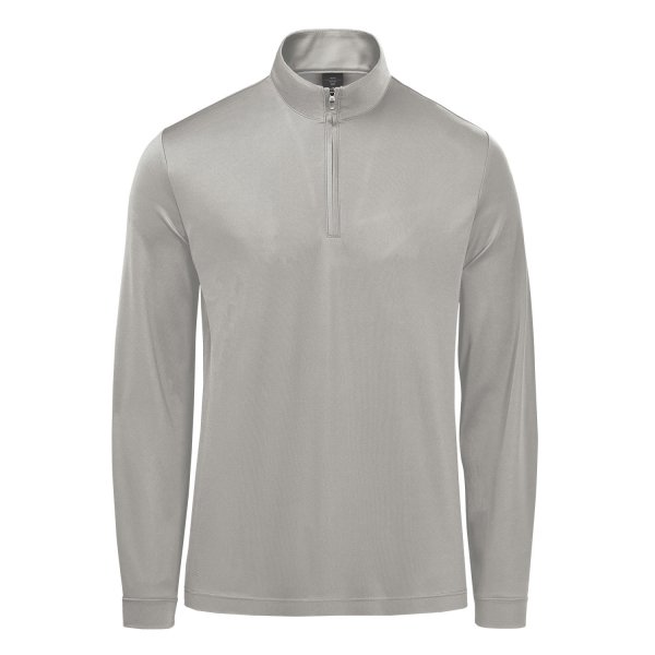 Zoom bild av Men's Monterey 1/4 Zip Pullover, steel grey