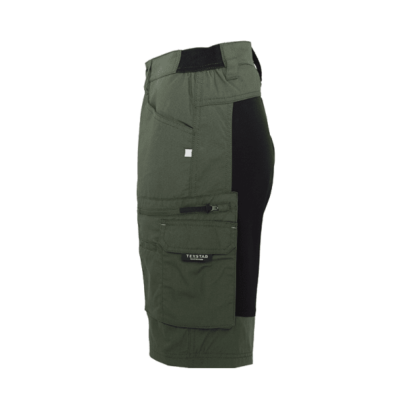 Zoom bild av Womens Service Stretch Shorts, green/black