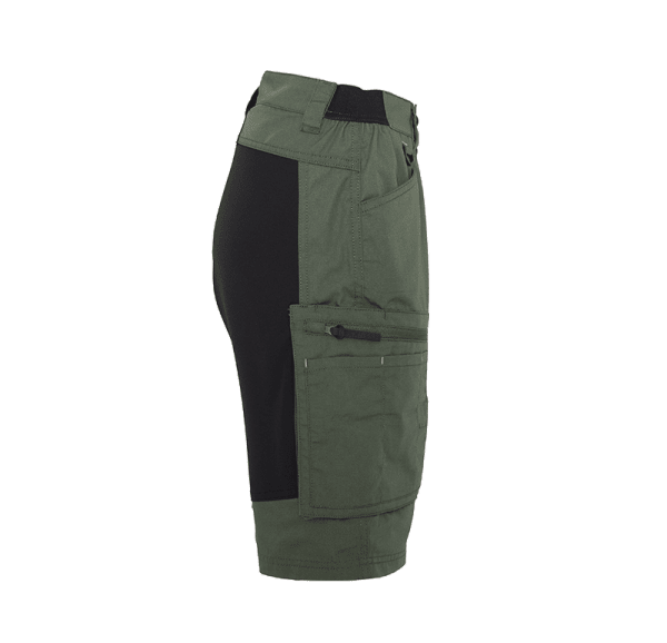 Zoom bild av Womens Service Stretch Shorts, green/black