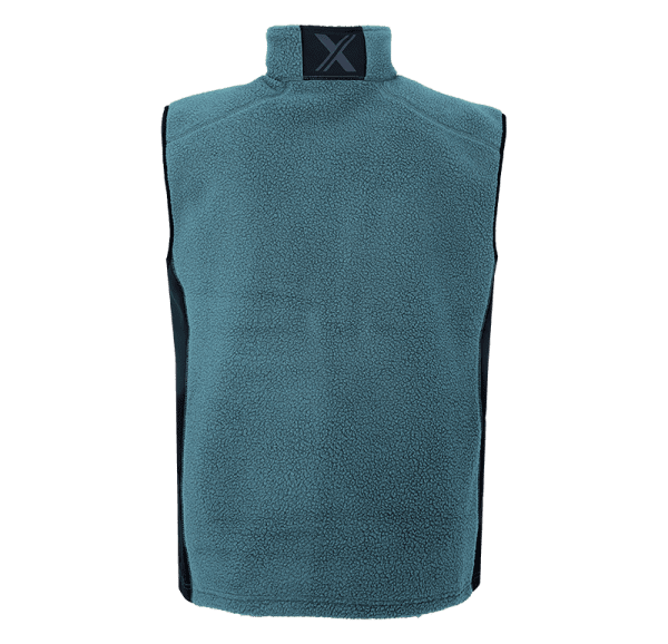 Zoom bild av Pile Fleece Vest, blue/black