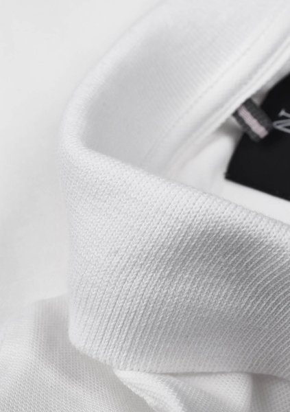 Zoom bild av Woman Stretch deluxe V-neck polo, white