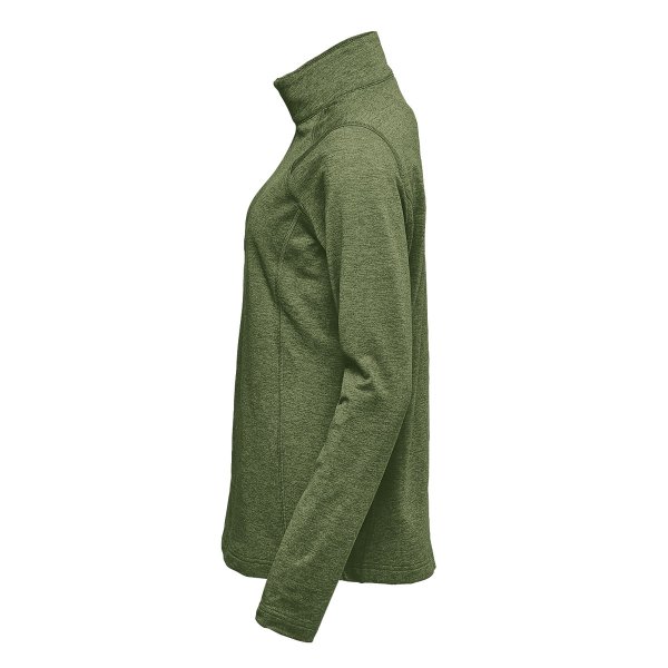 Zoom bild av Women's Treeline Performance 1/4 Zip Pullover, sage green heather