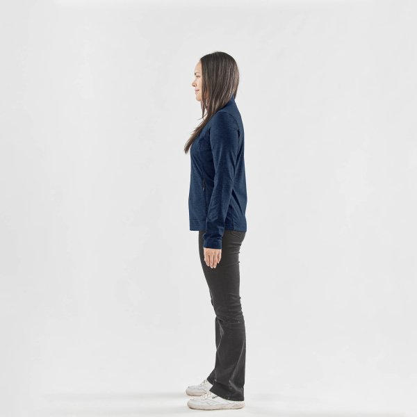 Zoom bild av Women's Treeline Performance Jacket, navy heather