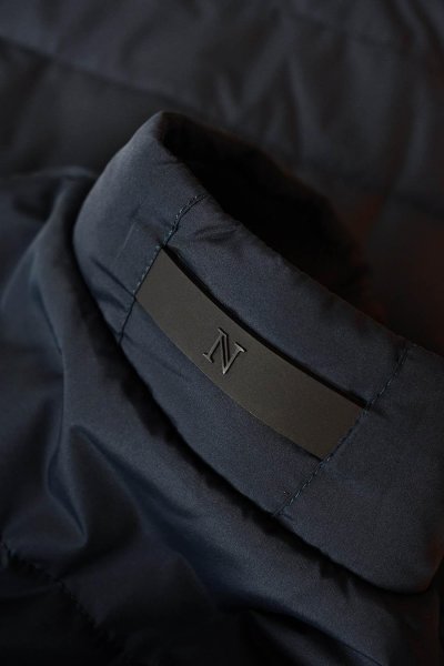 Zoom bild av Woman horizontal quilted gilet, navy